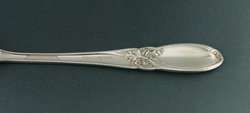 0581 Community White Orchid Silver Plate Salad Fork  