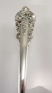 Wallace Grande Baroque Sterling Medium Cold Meat Fork  