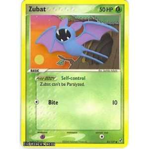  Zubat (Pokemon   EX Deoxys   Zubat #083 Mint Parallel Foil 