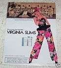 1987 Virginia Slims cigarettes AD   dancing instructor