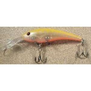  JLV Lures Curved Minnow Freshwater Diver Glow Yellow  Walleye 