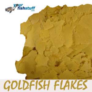 Your Fish Goldfish Flakes Aquarium Fish Food ONE LB  