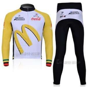  Tour de France / 2011 McDonalds new long sleeved suit 
