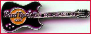 your 1 source 4 hard rockin pins hard rock cafe chicago 1998 pow wow 