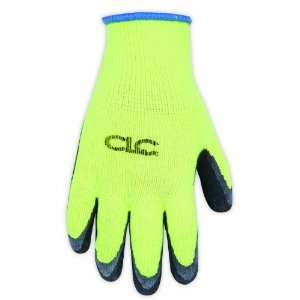  2339M Hi Viz Cold Weather Latex Dip Glove, Medium: Home Improvement