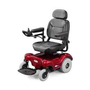 Renegade Power Wheelchair   Red 18 inch w/ Peace of Mind 