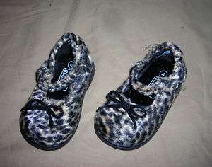 LEOPARD PRINT GIRLS SHOES by FADED GLORY SIZE: 4  