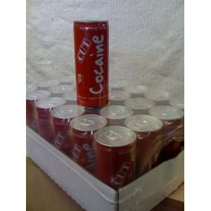  Cocaine Energy Drink 6 Pack. 3 CUT Cocaine and 3 Regular 