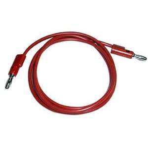   Pomona Stacking Banana Plug Patch Cord, Red, 36 OAL: Kitchen & Dining