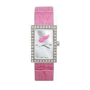  Detroit Red Wings Ladies NHL Starlette Watch (Leather 