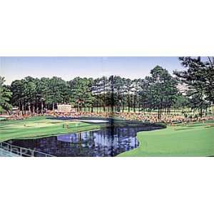  Masters Golf Print Hiro Yamagata: Sports & Outdoors