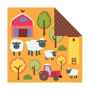   Life Double Sided Paper 12X12 Farm Fresh; 25 Items/Order Kitchen
