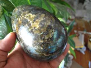 34lb AA+++ NATURAL Labradorite Crystal egg Orb Gem Stone  