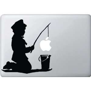  The Fishing Boy   Vinyl Laptop or Macbook Decal 