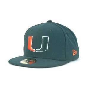  Miami Hurricanes NCAA AC 59FIFTY Hat: Sports & Outdoors