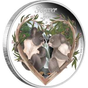 Tuvalu   2012   1/2 Oz Forever Love Silver Coin Limited 