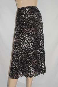 New Misses Jones New York Leopard Print Skirt Sz XL $99  
