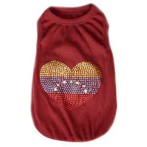    Pet Clothes VENEZUELA FLAG Dog T Shirt   XXS: Pet Supplies