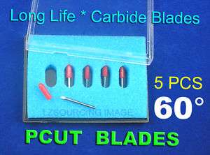 60° Blades for PCUT Vinyl Cutter Plotter Cutting  