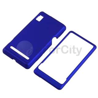 Hard Case(W/B/R/P)+2 Privacy P For Motorola Droid 2  