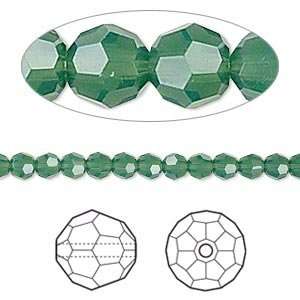  #6337 Swarovski crystal, Crystal Passions®, palace green 