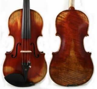   Antiqued Stradivari Cremona Violin #1296 Italian Oil Varnish PRO