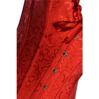 1335 Burlesque Moulin Rouge Red Corset Tutu Costume  