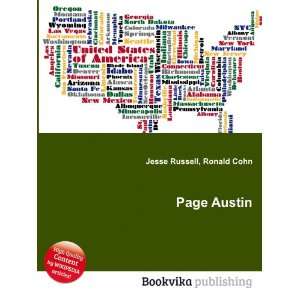  Page Austin Ronald Cohn Jesse Russell Books