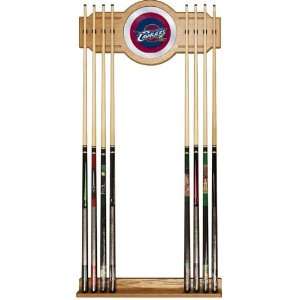  Cleveland Cavaliers Pool Cue Rack With Mirror Sports 