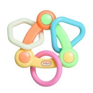  Tolo Toys Triangle Rattle Pastel: Toys & Games