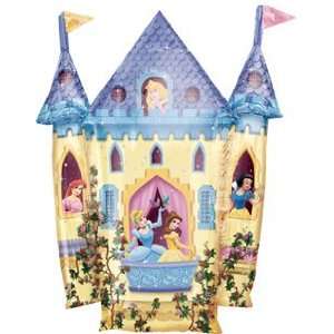   Disney Princess Party Castle Mylar Balloon Super Shape Toys & Games