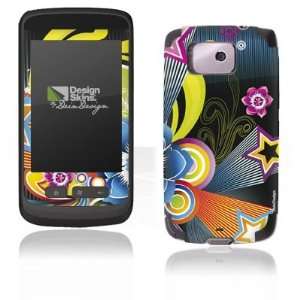   Design Skins for HTC Touch 2   70ies Flower Design Folie: Electronics