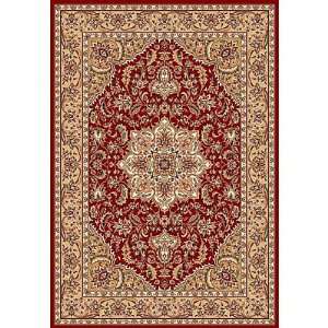  Kas Cambridge Kashan Medallion 7326 Red Beige 23 X 33 