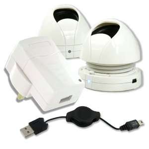  X Mi X MiniMax 2 White Portable Capsule Speakers with 