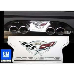   Plate   Billet Chrome with 50th Anniversary Logo : 1997 2004 C5 & Z06