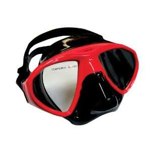  Persistent Sniper HD Silicone Mask (Black/Red): Sports 