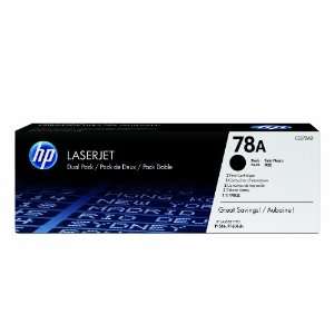 : Hewlett Packard 78A Dual Pack Black LaserJet Toner Cartridges Toner 