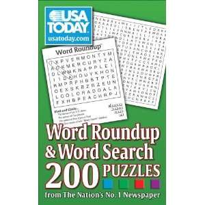  USA Today Word Roundup & Word Search 200 Puzzles from the 