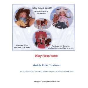  Riley Goes West Doll Patterns (9781610616874) Joy 