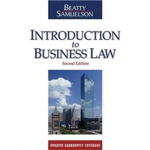    Introduction to Business Law [Paperback] Jeffrey F. Beatty Books