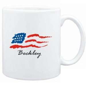  Mug White  Beckley   US Flag  Usa Cities: Sports 