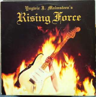 yngwie malmsteen rising force label polydor records format lp stereo 