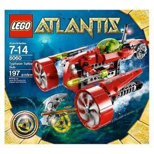  LEGO Atlantis Typhoon Turbo Sub 8060 Set: Toys & Games