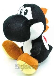 New Super Mario Bros black YOSHI Plush Doll^MT106  