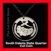 ALL NEW STATE QUARTERS travel charm pendant quarter necklace items in 