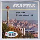   PACK A 275   S6 SEATTLE PUGET SOUND OLYMPIC NAT PARK Monorail A Ed
