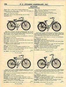 1948 Columbian Ranger Bicycles Tank Light Carrier ad  
