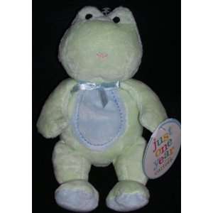  Carters Just One Year Frog Plush Lovey: Toys & Games