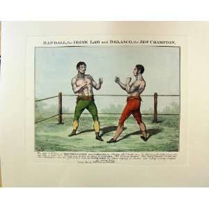  Boxing Irish Randall V Jew Belasco Williams H/C 1817 Large 