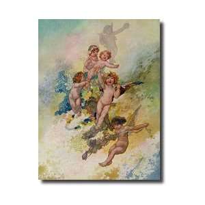 Spring From The Seasons Commissioned For The 1920 Pears Annual Giclee 